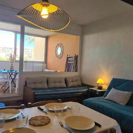 Cabine, Piscine, Parking Prive, Proche Et Port - Cap D'agde - Fr-1-249-412 아그